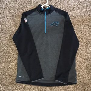Carolina Panthers quarter zip pullover